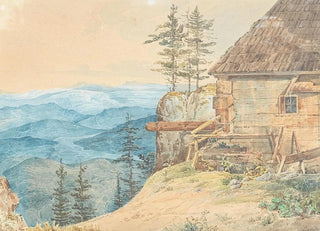 Eduard Friedrich Leybold - Blick auf Gebirgslandschaft.webp