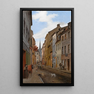 Eduard Gaertner - Parochialstrasse in Berlin.webp