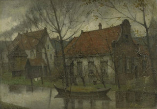 Eduard Karsen - View in a Village.webp