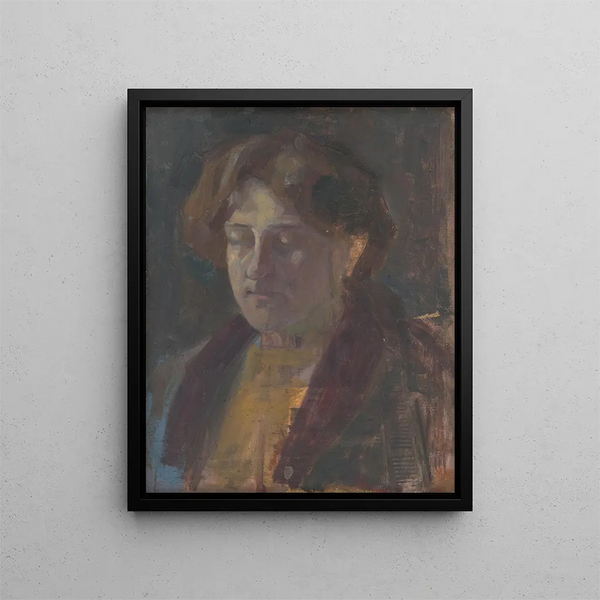 Eduard Putra - Portrait of a Woman with HalfClosed Eyes.webp