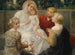 Madone omgiven av barn - Eduard Veith — vy av konstverket
