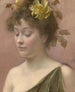 Portrait av en ung kvinna - Eduard Veith — vy av konstverket