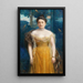 Portrait de Louise Dobner von Dobenau - Eduard Veith — inramlat konstverk på väggen