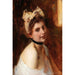 ung viennese flicka - Eduard Veith — vy av konstverket