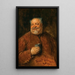 Reproduktion av målningen Falstaff - Eduard von Grützner