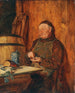 Tranquillement - Eduard von Grützner — vy av konstverket
