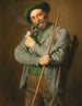 Le chasseur - Eduard von Grützner — vy av konstverket