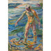 man som badar - Edvard Munch — vy av konstverket