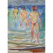 Reproduktion av målningen Hommes se baignant - Edvard Munch