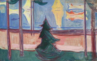 Edvard Munch - Beach Landscape with Trees and Boats.webp