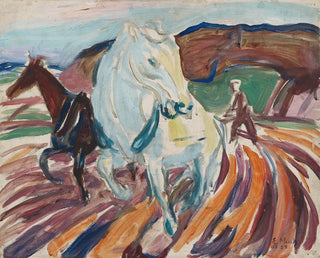 Edvard Munch - Horses Ploughing.webp