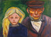 Vieux pêcheur et sa fille - Edvard Munch — vy av konstverket