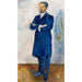 Portrait av Ernest Thiel - Edvard Munch — vy av konstverket
