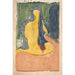 Nu sittande - Edvard Munch — vy av konstverket