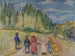 Skog av sagor - Edvard Munch — vy av konstverket