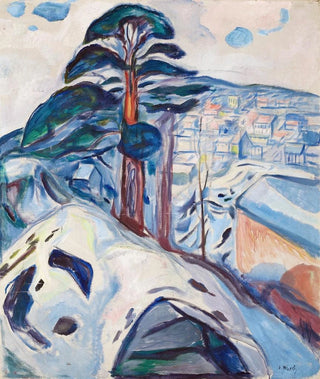 Edvard Munch - Winter in Krager.webp