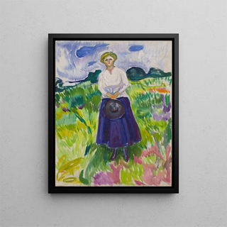 Edvard Munch - Woman in a Green Meadow.webp