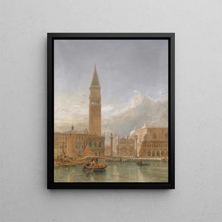 Edward Angelo Goodall - Piazzetta San Marco Venice.webp