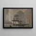 L'intérieur de la mosquée Sultan Hassan Le Caire - Edward Angelo Goodall — inramlat konstverk på väggen