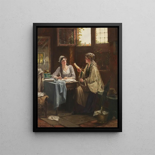 Edward Antoon Portielje - The letter (Case Conflict).webp