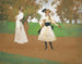 Jardins de Kensington - Edward Arthur Walton — vy av konstverket