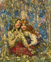 Le Bois des Jacinthes - Edward Atkinson Hornel — vy av konstverket