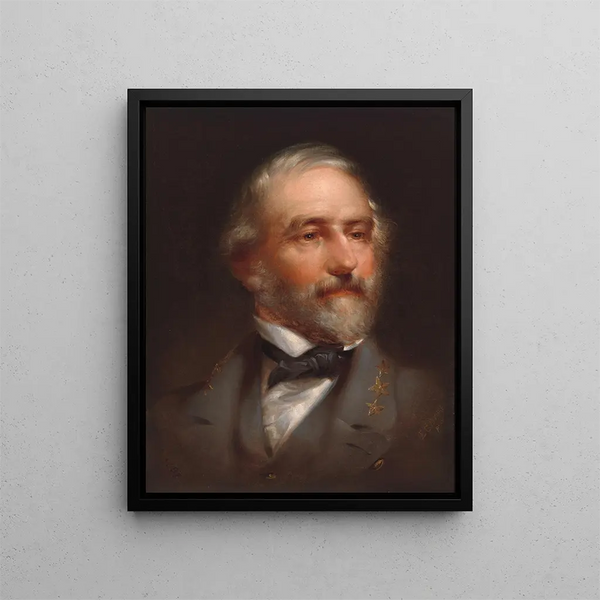 Robert Edward Lee - Edward Caledon Bruce — inramlat konstverk på väggen