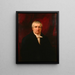 John Jacob Astor 1763 - 1848 - Edward Dalton Marchant — inramlat konstverk på väggen