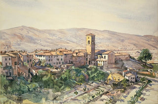 Edward Darley Boit - Poppi in the Casentino Tuscany.webp