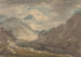 Le col de Honister depuis la ferme de Gatesgarth Gatesgarthdale dans le Lake District - Edward Dayes — vy av konstverket