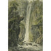 Reproduktion av målningen Cascade - Edward Dayes
