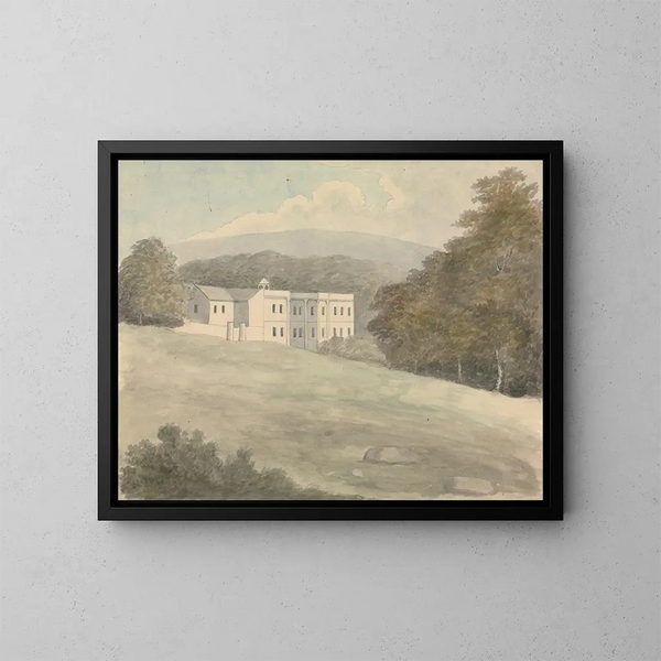 Parc de Norbury - Edward Francis Burney — inramlat konstverk på väggen