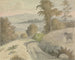 Vue dans le Surrey - Edward Francis Burney — vy av konstverket
