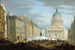 Prise du Panthéon vue de la rue Soufflot le 24 juin 1848, actuel 5e arrondissement - Edward Gay — vy av konstverket
