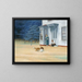 Kväll på Cape Cod - Edward Hopper — inramlat konstverk på väggen