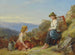 En vila på eftermiddagen - Edward John Cobbett — vy av konstverket