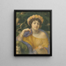 La danseuse - Edward John Poynter — inramlat konstverk på väggen