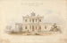 för en ateninsk villa, fasadens elevation - Edward Jones — vy av konstverket