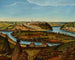 Vue du fort Snelling - Edward K Thomas — vy av konstverket