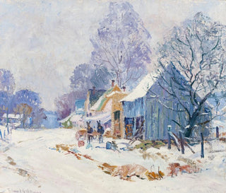 Edward K Williams - Brown County Homestead in Winter.webp