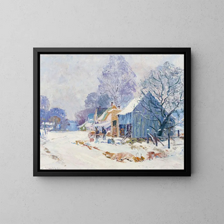 Edward K Williams - Brown County Homestead in Winter.webp