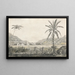 Vue de la plantation de sucre Hallhead Jamaïque - Edward Kennion — inramlat konstverk på väggen
