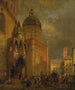 Place du village - Edward Lamson Henry — vy av konstverket