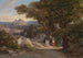 Entre Olavano och Civitella - Edward Lear — vy av konstverket