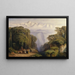 Kangchenjunga från Darjeeling - Edward Lear — inramlat konstverk på väggen