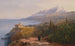 Mont Athos och Stavronikita-klostret - Edward Lear — vy av konstverket