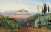Palermos Sicilien med Mount Pellegrino - Edward Lear — vy av konstverket