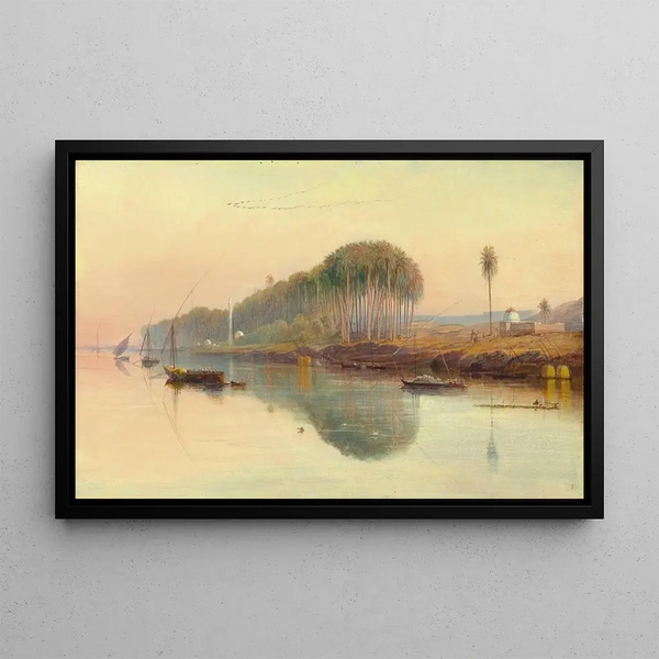 Edward Lear - Sheik Abadeh On The Nile.webp