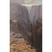 Zagori Grekland - Edward Lear — vy av konstverket