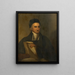 John Woodhull, klass från 1766 - Edward Ludlow Mooney — inramlat konstverk på väggen